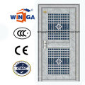 304 aço inoxidável exterior de aço inoxidável porta de vidro de segurança (W-GH-25)